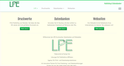 Desktop Screenshot of lpe.at