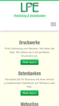 Mobile Screenshot of lpe.at